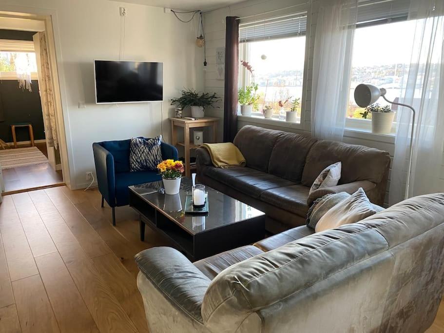 Cosy Flat Near Cable Car And The Arctic Cathedral Apartment Tromso Luaran gambar